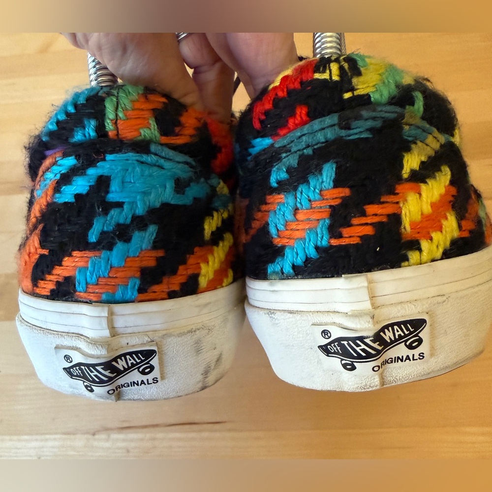 RARE* VANS Old Skool x Barneys New York Tweed Sneakers Sz 8.5 Men’s 10 Women's - Picture 6 of 10